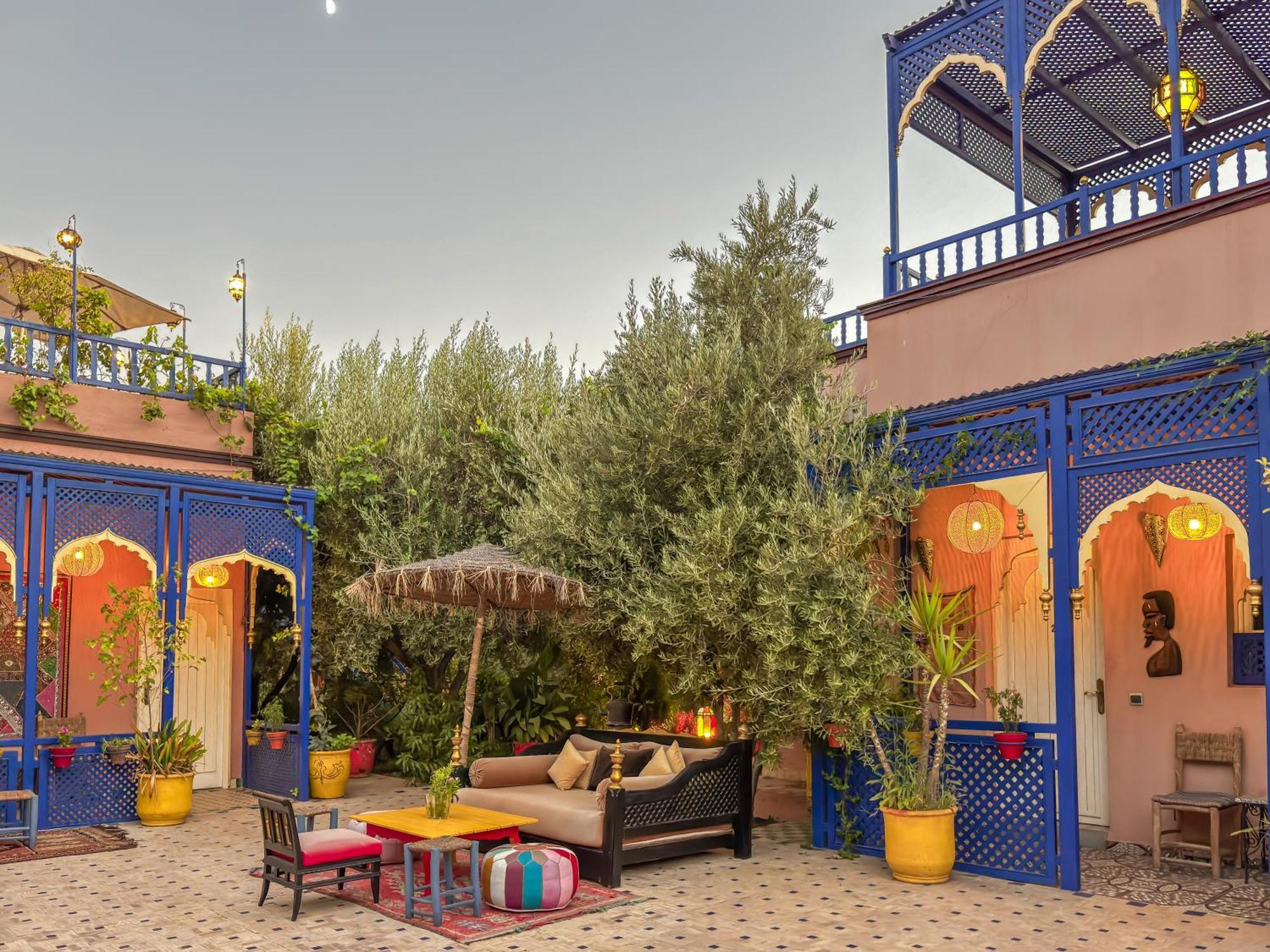 Le Bleu House Villa Marrakesh Eksteriør billede