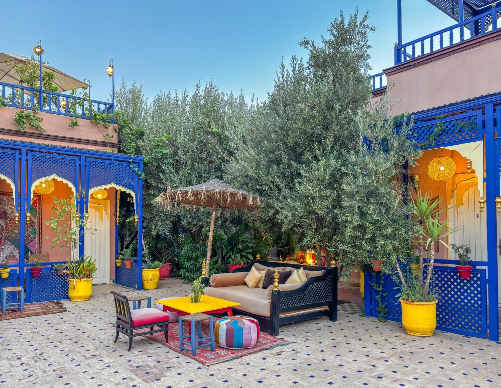 Le Bleu House Villa Marrakesh Eksteriør billede
