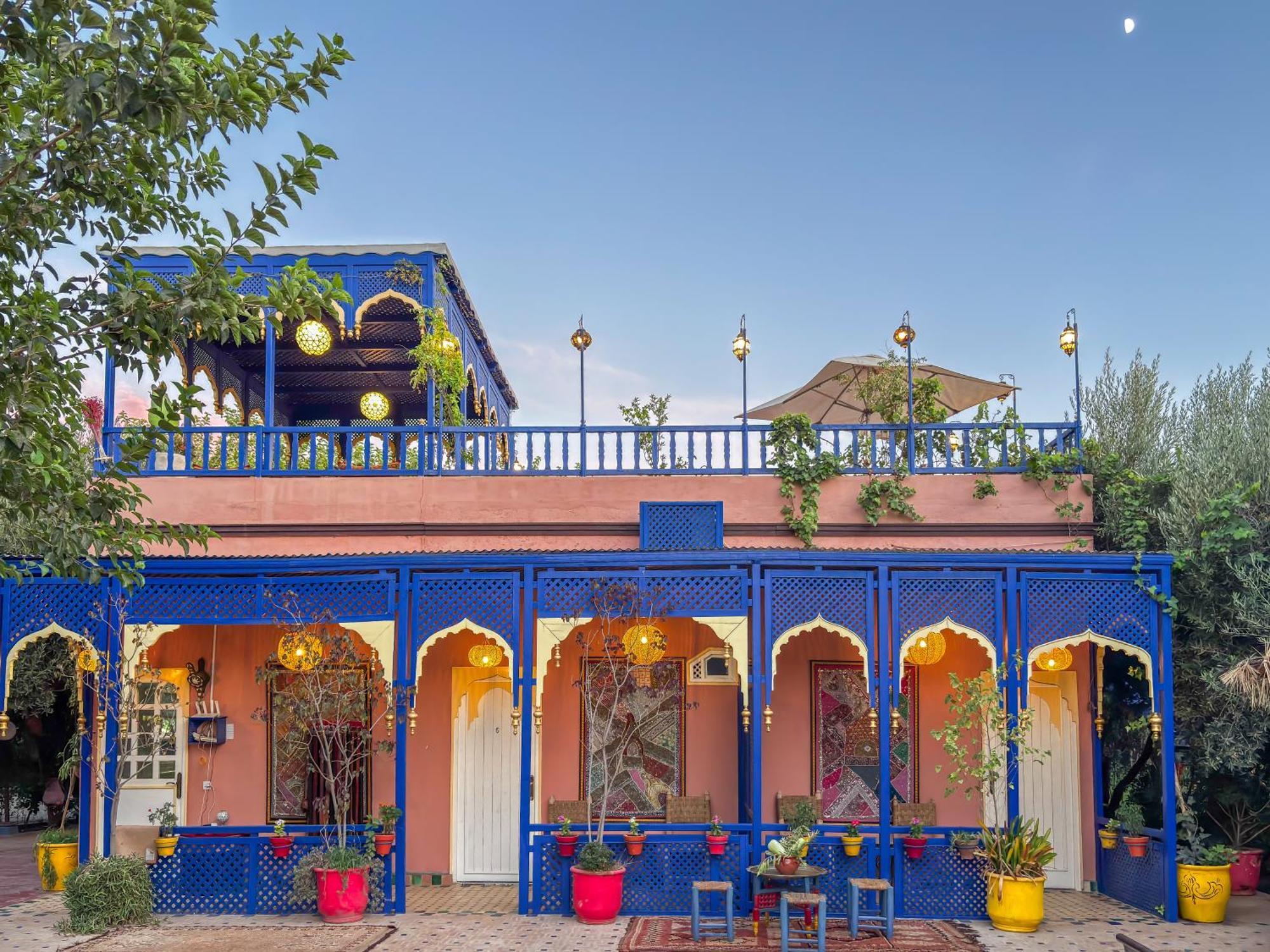 Le Bleu House Villa Marrakesh Eksteriør billede