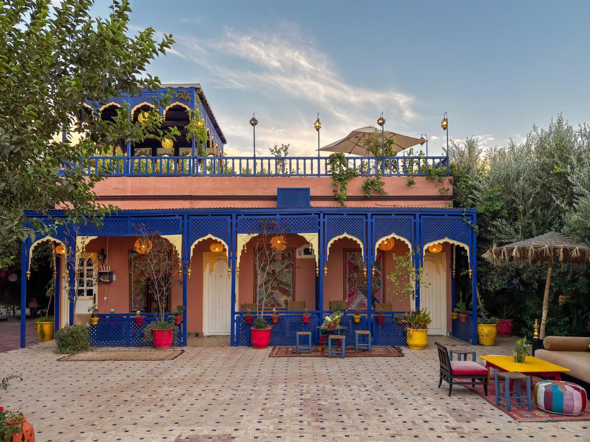 Le Bleu House Villa Marrakesh Eksteriør billede