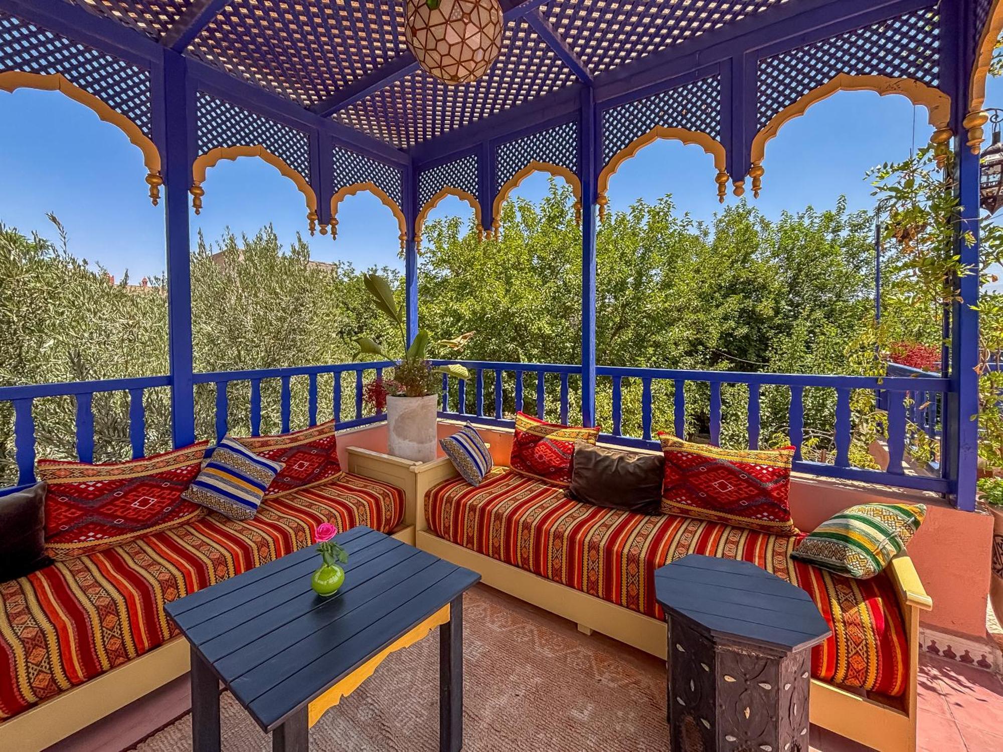 Le Bleu House Villa Marrakesh Eksteriør billede
