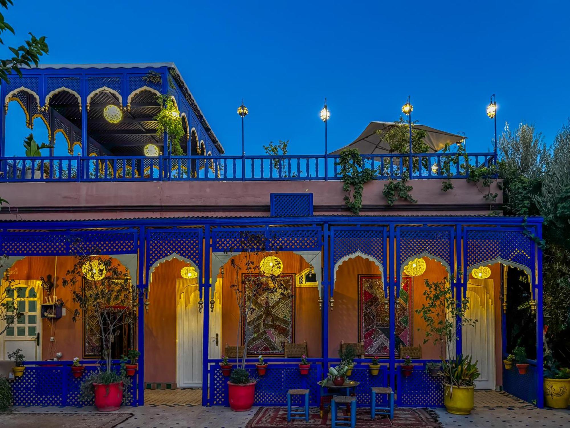 Le Bleu House Villa Marrakesh Eksteriør billede