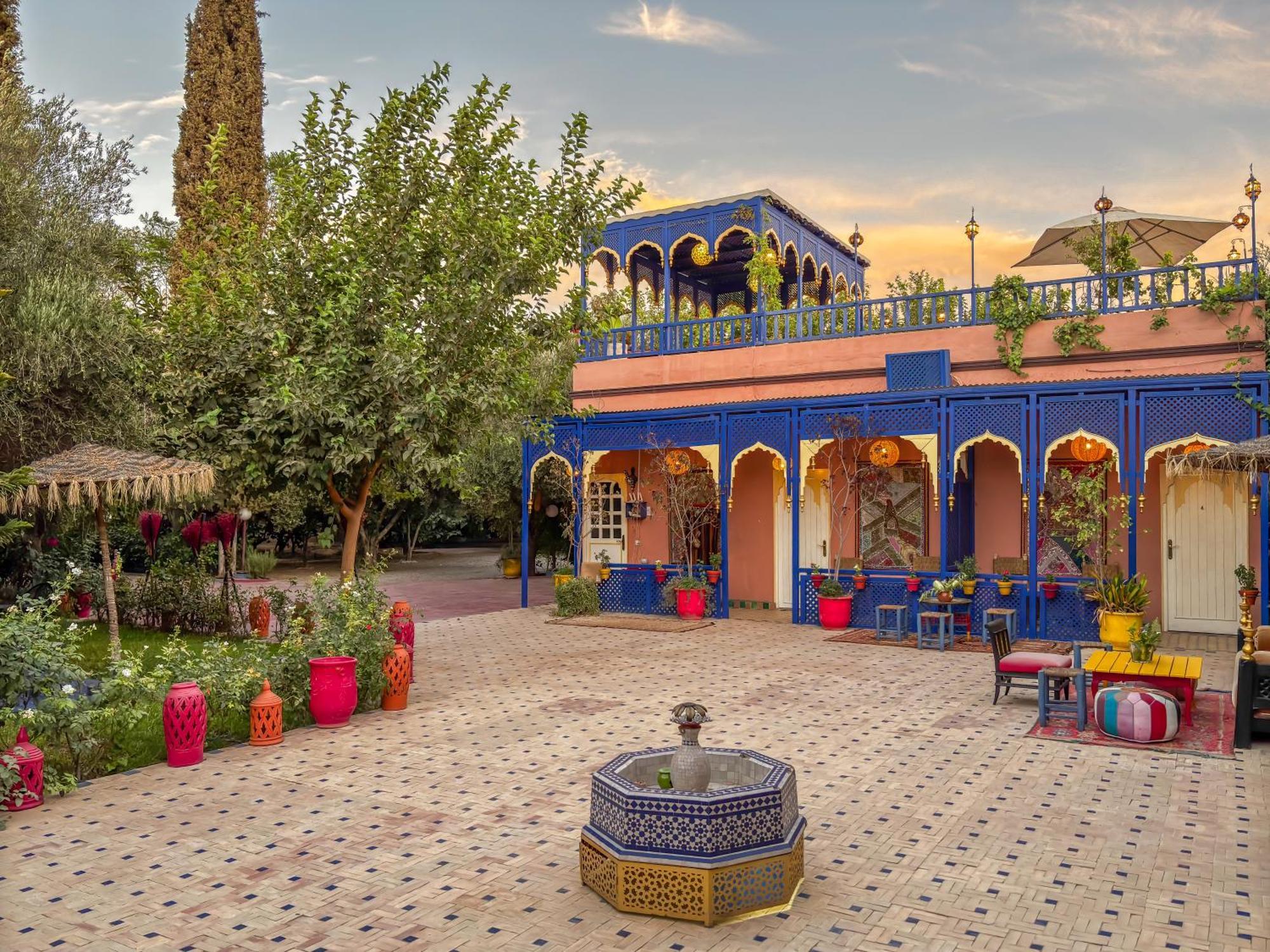 Le Bleu House Villa Marrakesh Eksteriør billede