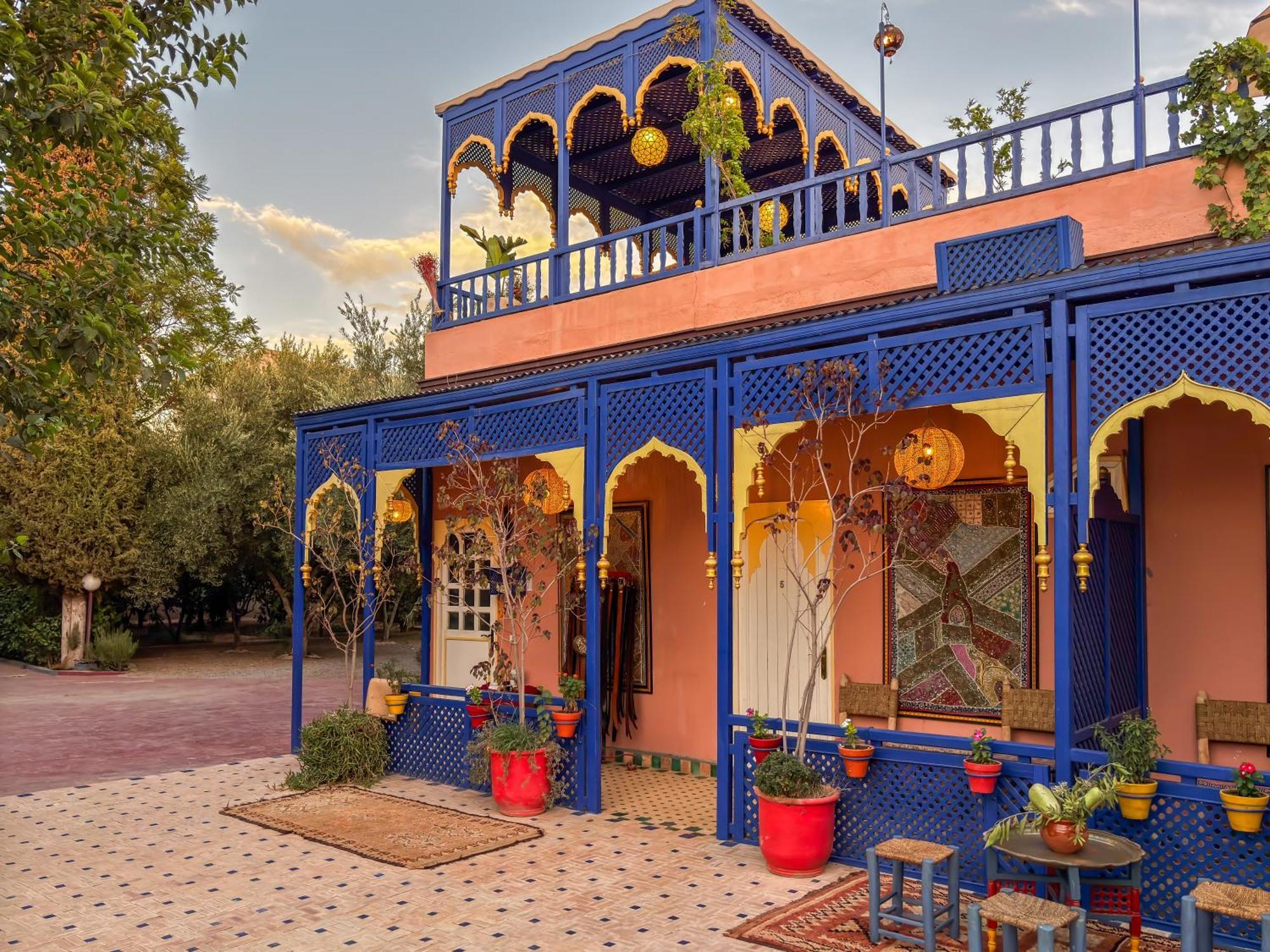 Le Bleu House Villa Marrakesh Eksteriør billede