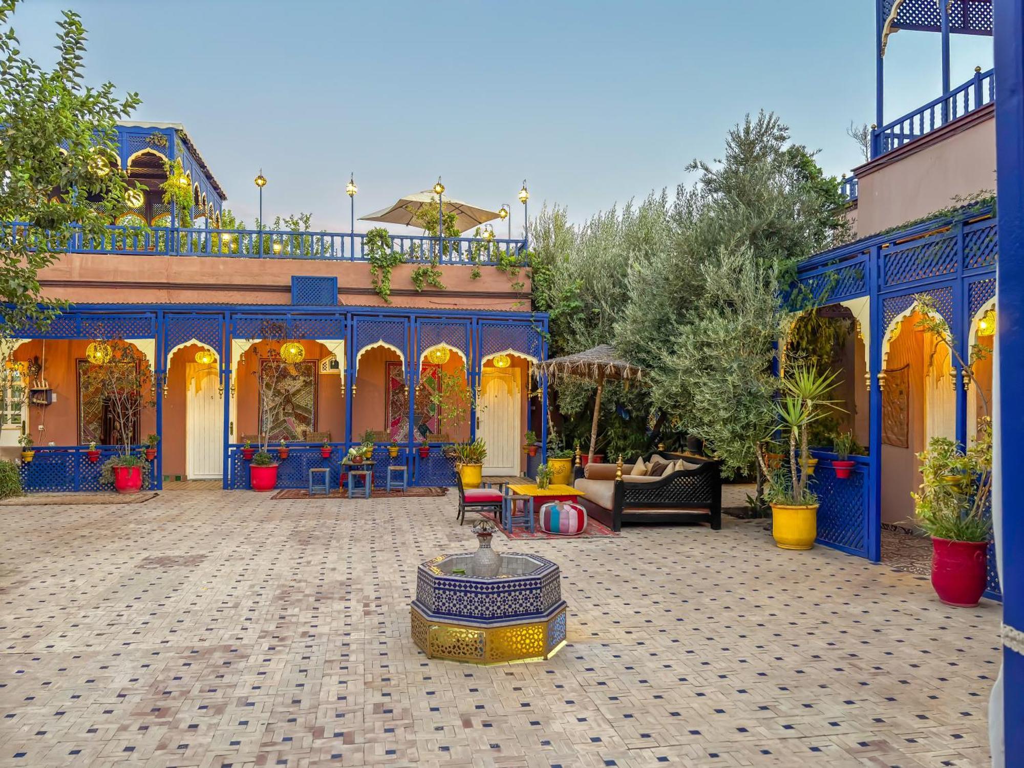 Le Bleu House Villa Marrakesh Eksteriør billede