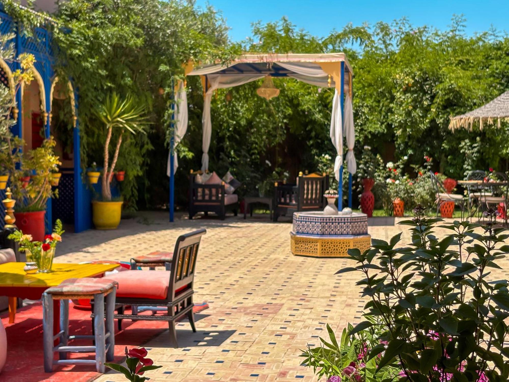 Le Bleu House Villa Marrakesh Eksteriør billede
