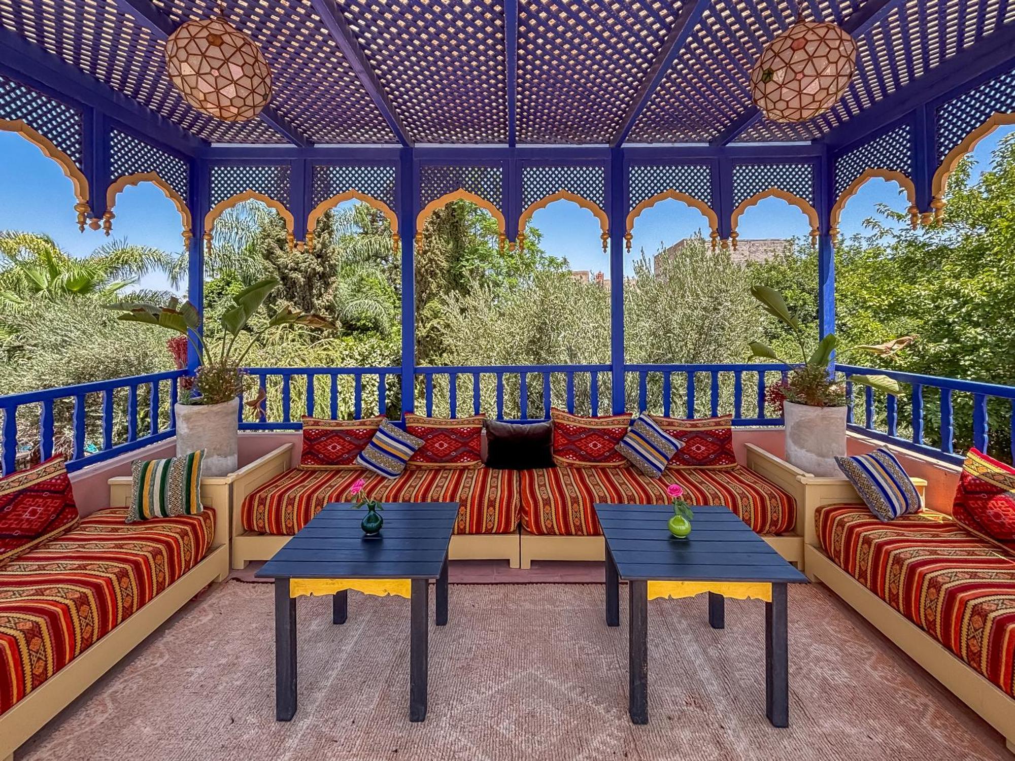 Le Bleu House Villa Marrakesh Eksteriør billede