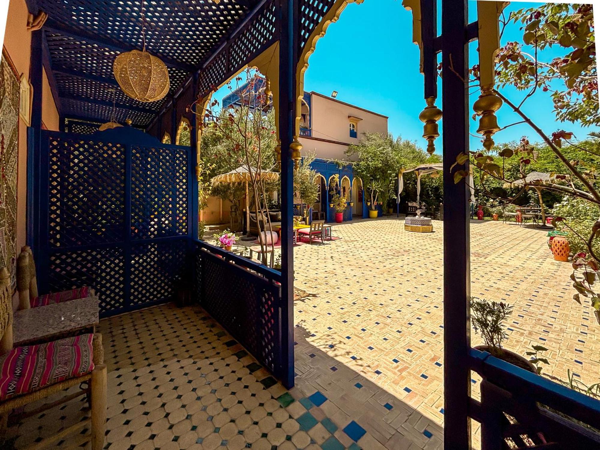 Le Bleu House Villa Marrakesh Eksteriør billede